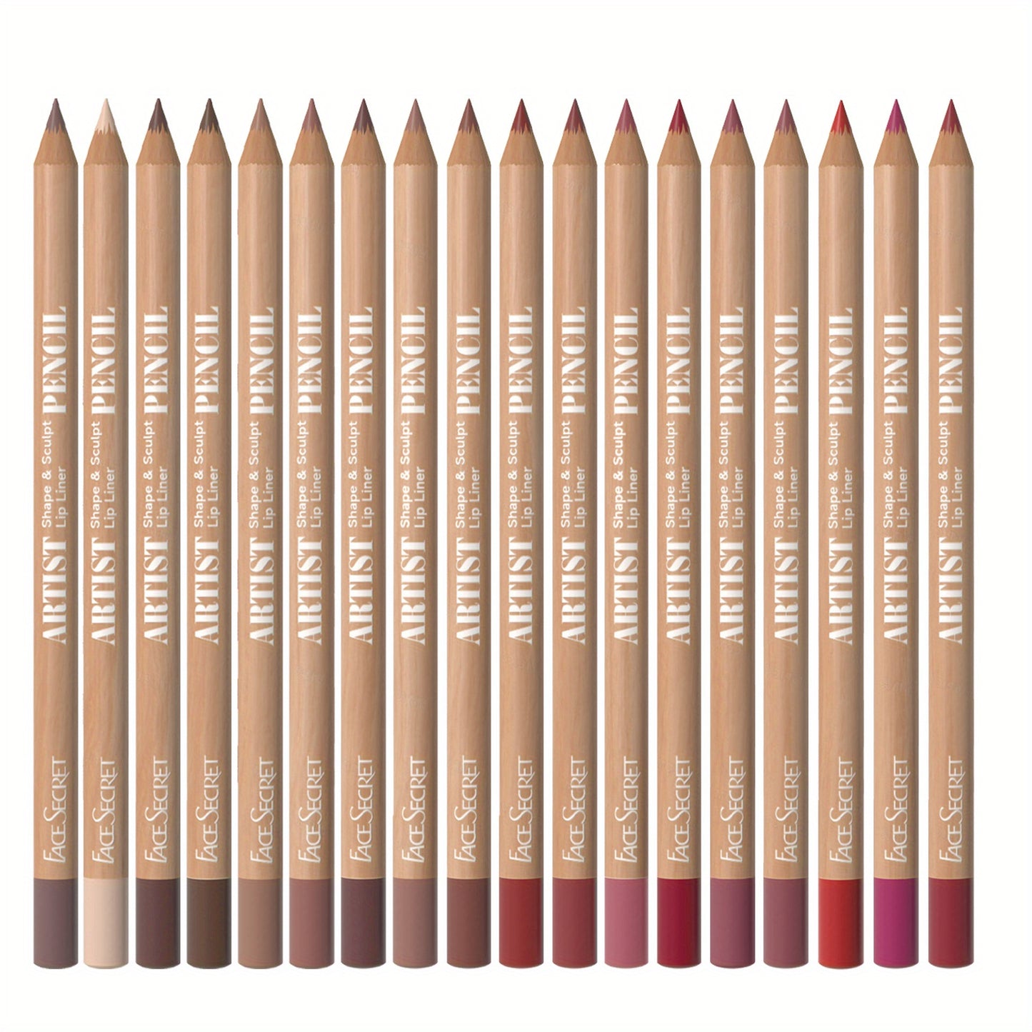 Artist Lip Liner 6-Delars Set | Forma, Skulptera och Framhäva med Precision