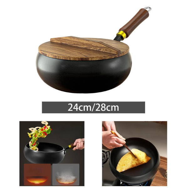 Cuyun Järnwok – Hög kvalitet & non-stick