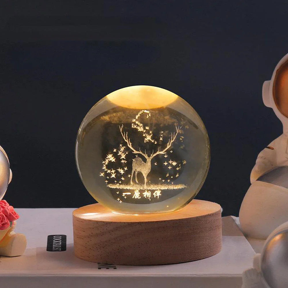 Luminösa Kristallkulor