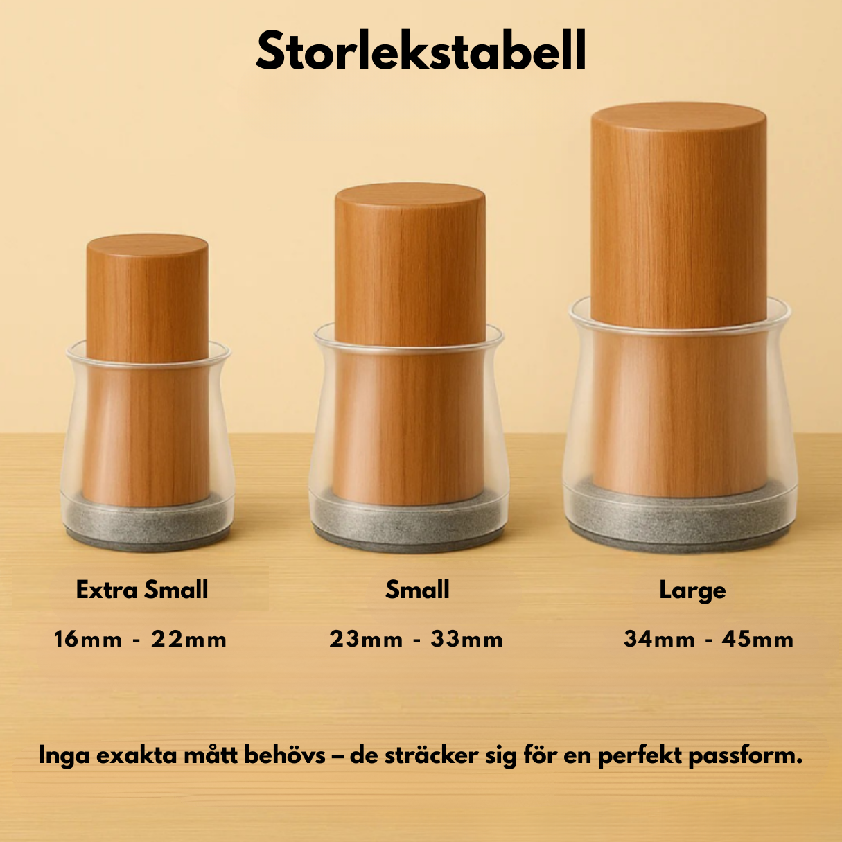 GlidFix | Skyddar golv & stoppar oljud