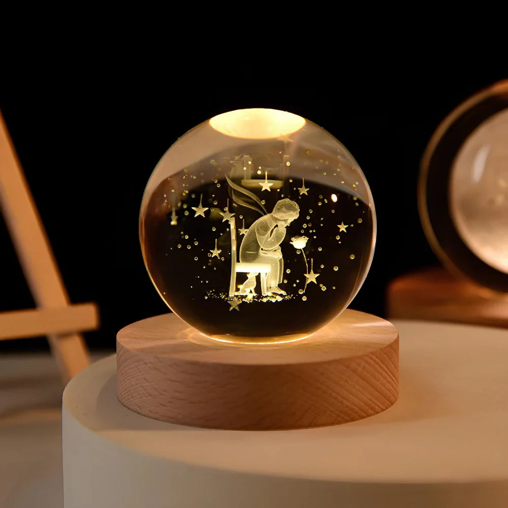 Luminösa Kristallkulor