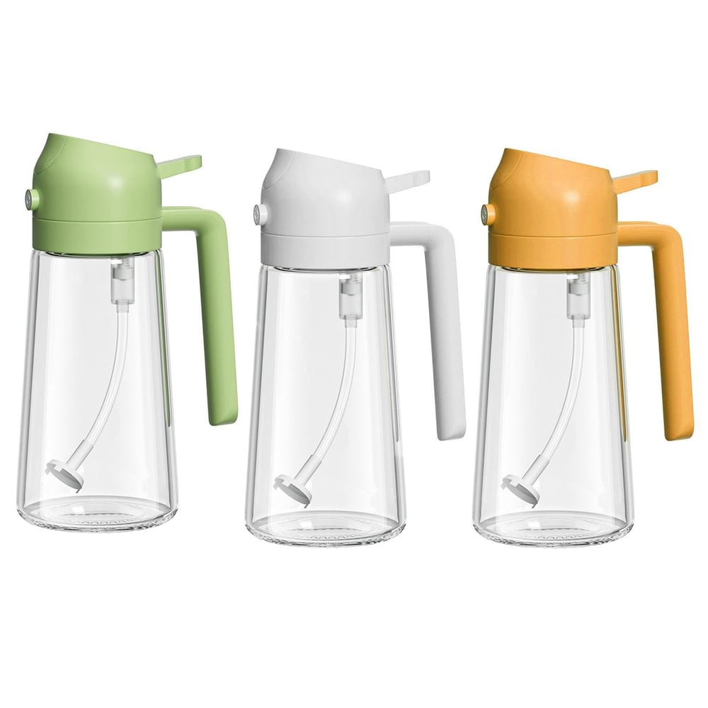 Pulse™ 2-i-1 Oljespruta och Oljedispenser med Dubbla Funktioner, Utan Spill