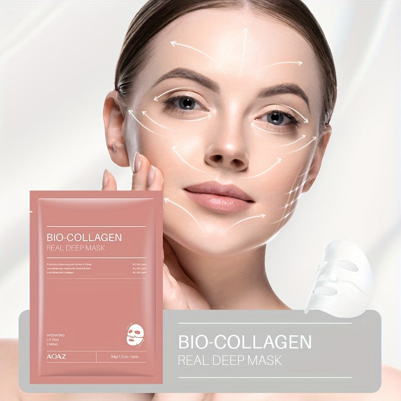 HydraCare™ Bio-Collagen Mask | Omedelbar Återfuktning och Synlig Hudförnyelse