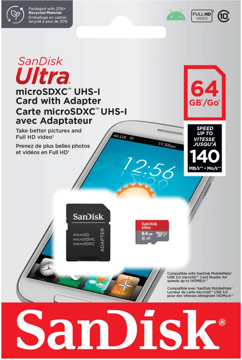 SanDisk Ultra - MicroSDXC - TryggCam™
