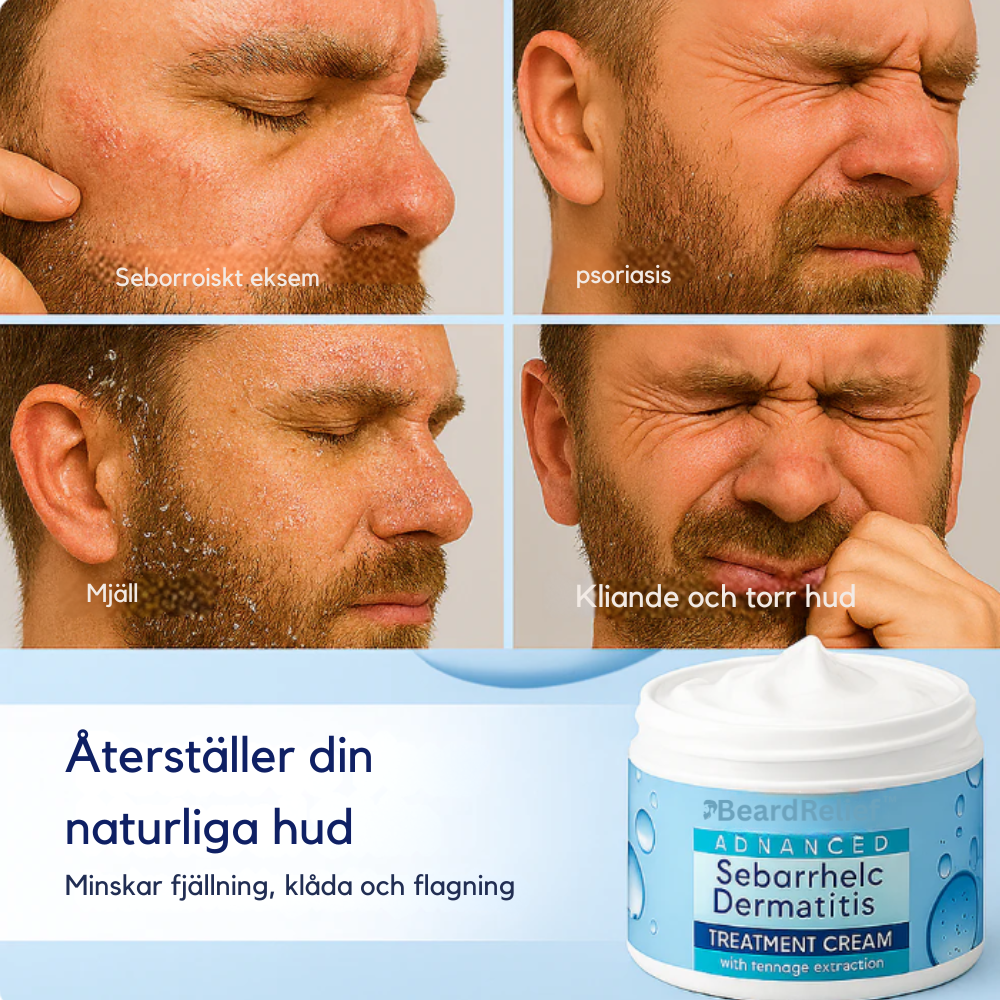 BeardCare™ | Skäggreparationskräm 1+1 GRATIS eller 2+2 GRATIS!