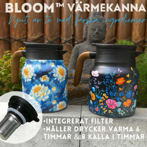 BLOOM™ | Värmekanna med integrerat tesi