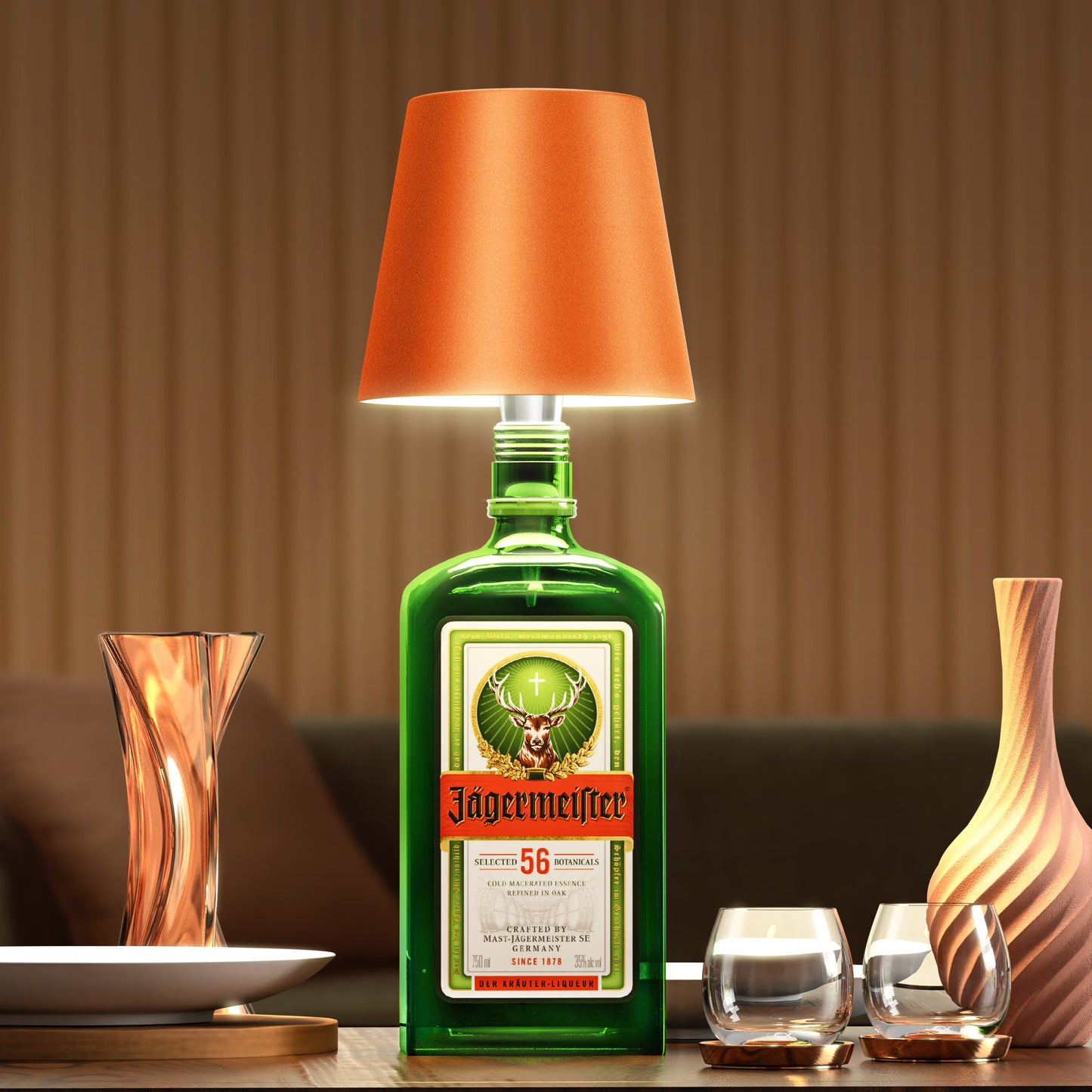 Bottle Glow™ Trådlös Lampa