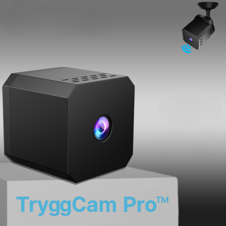 TrygCam Pro™ | Den smarta, trådlösa säkerhetskameran