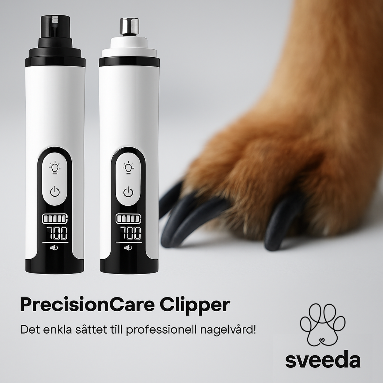 PrecisionCare Clipperâą - Klotrimmer med lampa