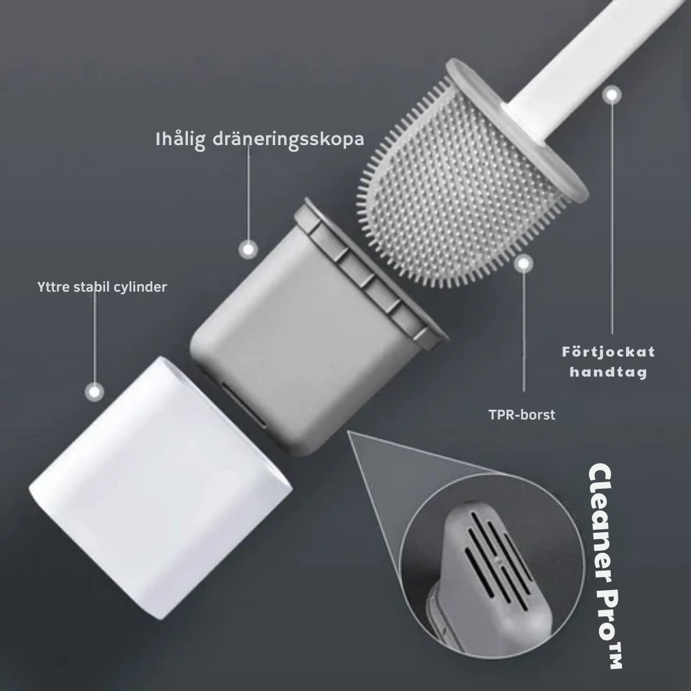 Cleaner Pro™ | Den bakteriedödande, kraftfulla toalettborsten
