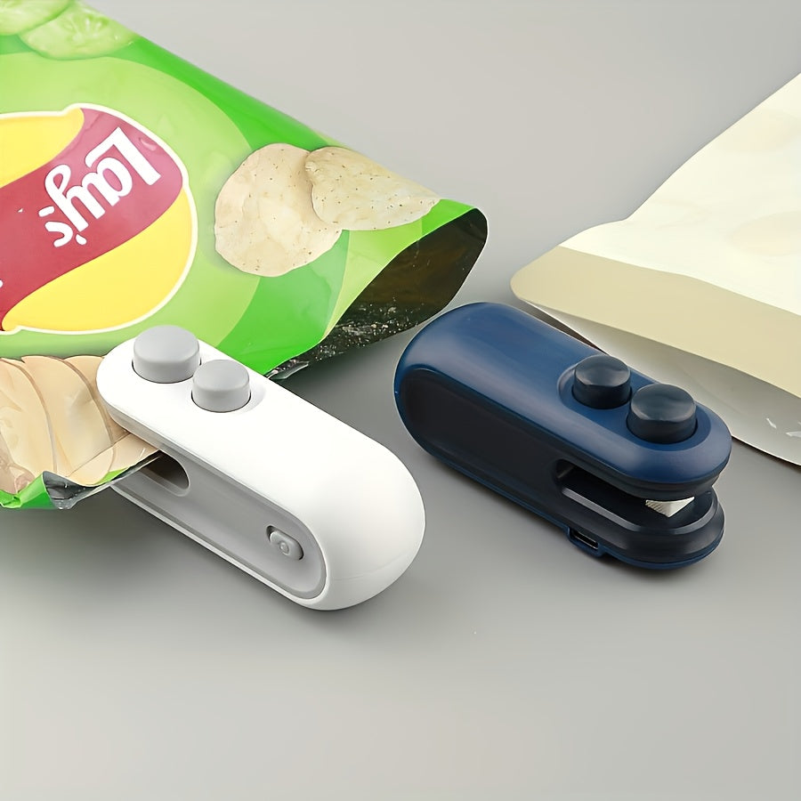 Seal™ 2-i-1 Påsförslutare och Skärare | Snabb Förslutning, Långvarig Färskhet