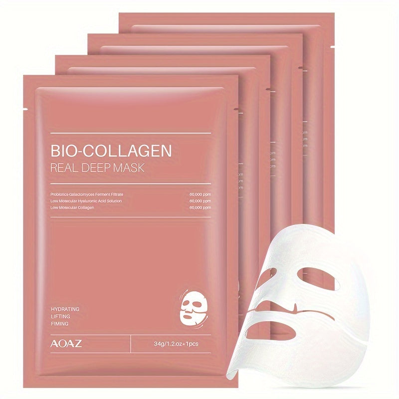 HydraCare™ Bio-Collagen Mask | Omedelbar Återfuktning och Synlig Hudförnyelse