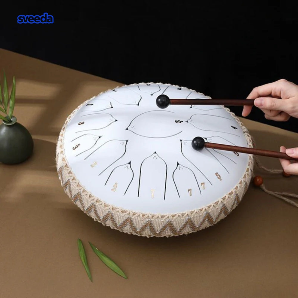 HarmoniOas™ Handpan Drum - Magiskt klangskalsljud för vila och meditation