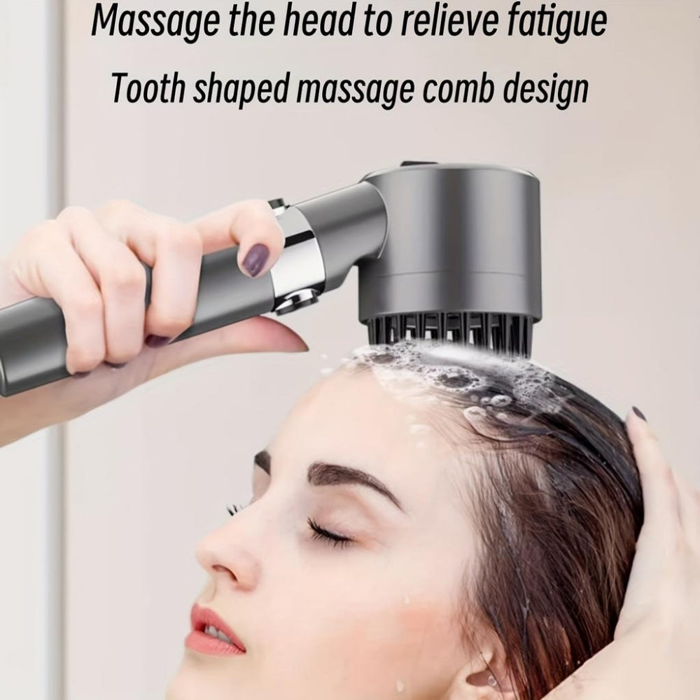 Högtrycksduschhuvud - 3-läges massage justerbar spray med filter