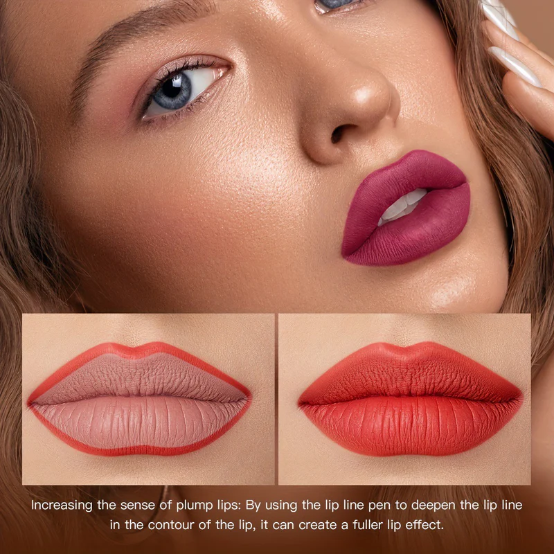 Artist Lip Liner 6-Delars Set | Forma, Skulptera och Framhäva med Precision
