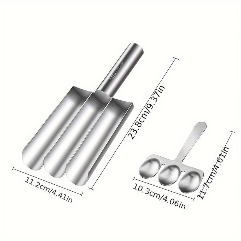 Köttbulleform™ Köttbullemaskin Set | rostfritt stål, non-stick, tredubbelt DIY-köksverktyg