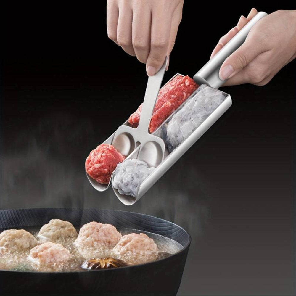 Köttbulleform™ Köttbullemaskin Set | rostfritt stål, non-stick, tredubbelt DIY-köksverktyg