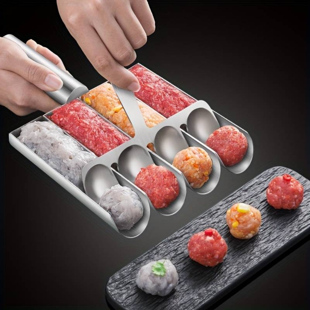 Köttbulleform™ Köttbullemaskin Set | rostfritt stål, non-stick, tredubbelt DIY-köksverktyg