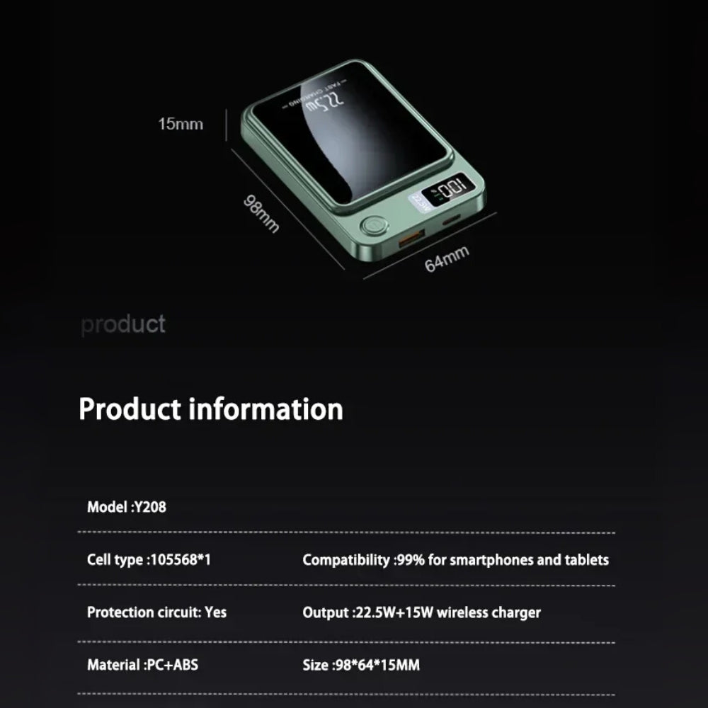 Magsafe Boost™ - Den Snabbladdade, Magnetiska Powerbanken
