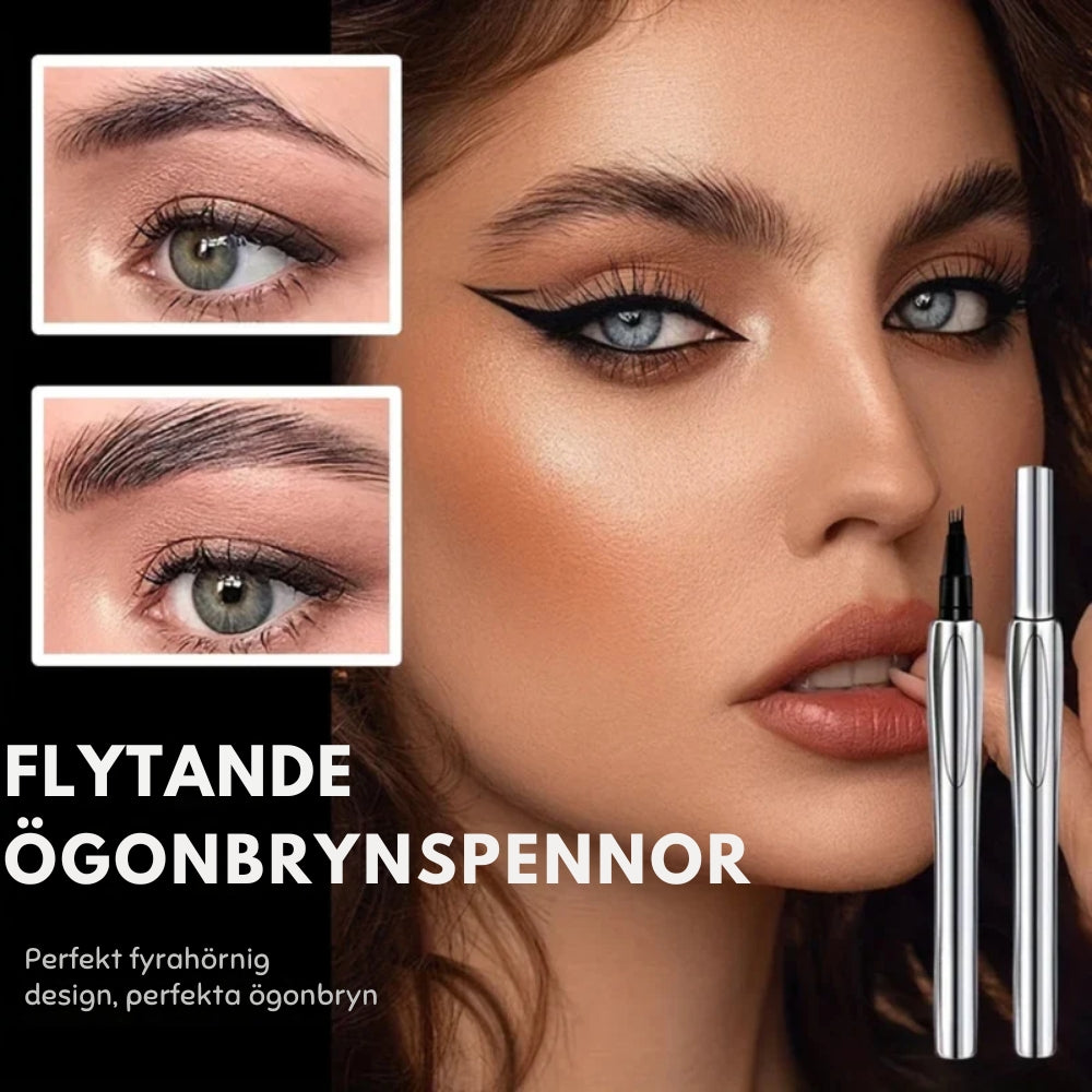 Brow Perfect™ 4-Spetsig Vattentät Mikrobladspenna