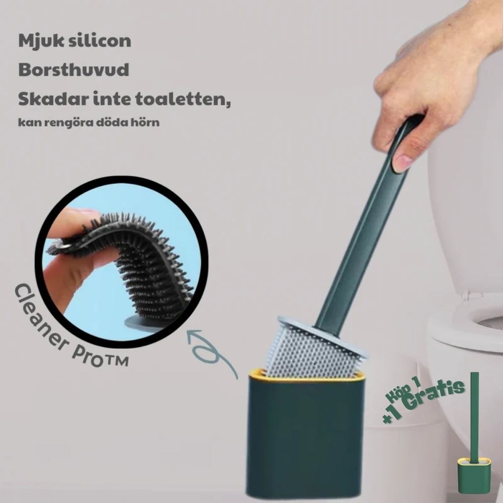 Cleaner Pro™ | Den bakteriedödande, kraftfulla toalettborsten
