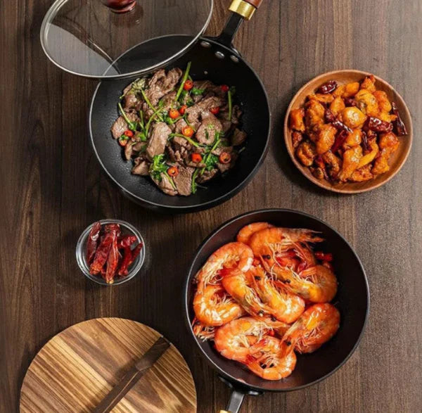 Cuyun Järnwok – Hög kvalitet & non-stick