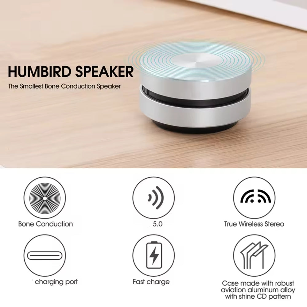 Stickatune™ Benledningshögtalare - Bluetooth 5.0 Mini trådlös ljudbox