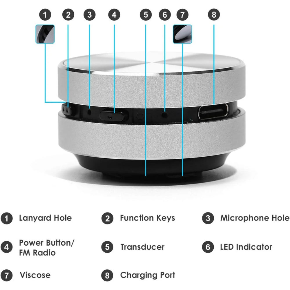 Stickatune™ Benledningshögtalare - Bluetooth 5.0 Mini trådlös ljudbox