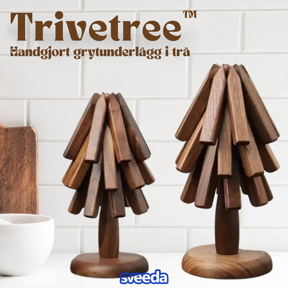 Trivetree™ – Träunderlägg & Värmetålig Bordsmatta