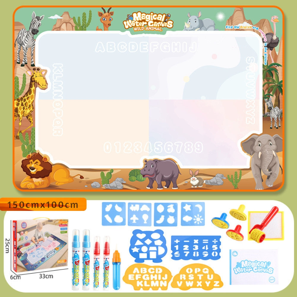 Water Doodle Mat Magic™ Pedagogisk och Kladdfri Underhållning