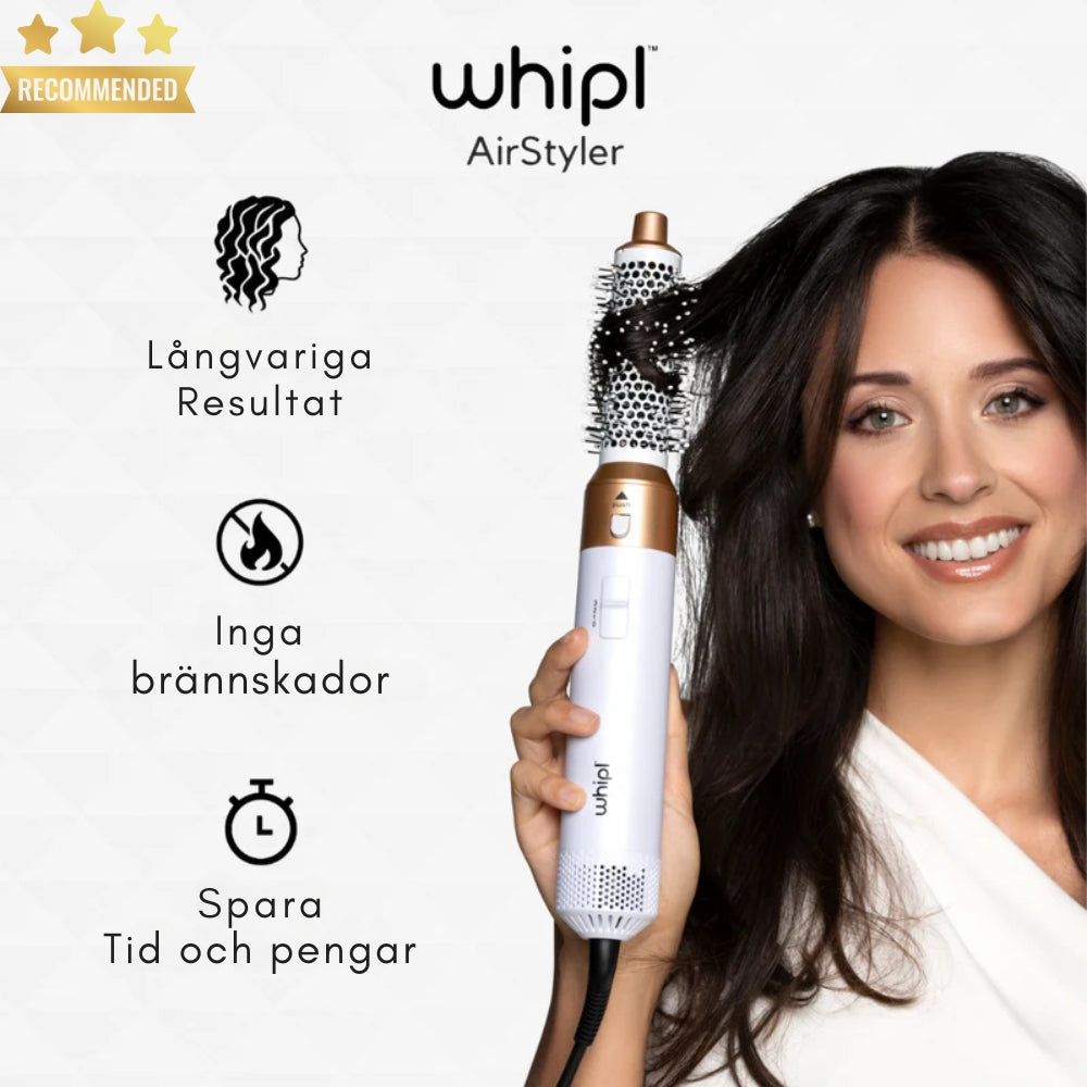 Whipl™ AirStyler + GRATIS opzetstycken