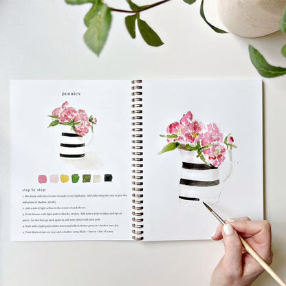 Akvarellique | Tänd din kreativitet med vår roliga arbetsbok för akvarell!