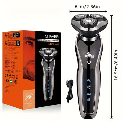 4D 3-i-1 Rakapparat, Trimmer och Näsklippare