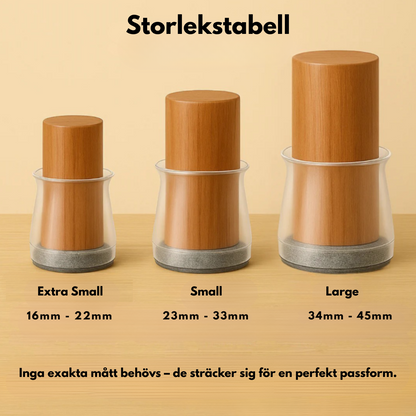 GlidFix | Skyddar golv & stoppar oljud