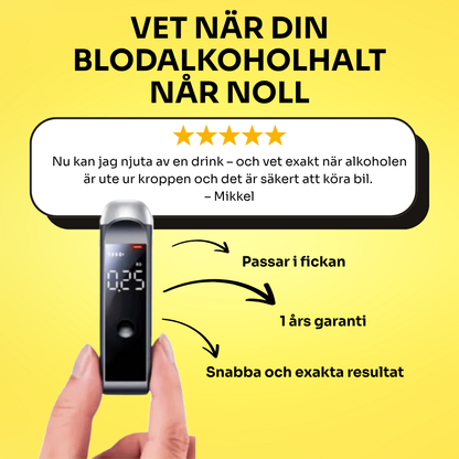 AlkoKoll | Högprecision Alkotest för bilförare 🚗