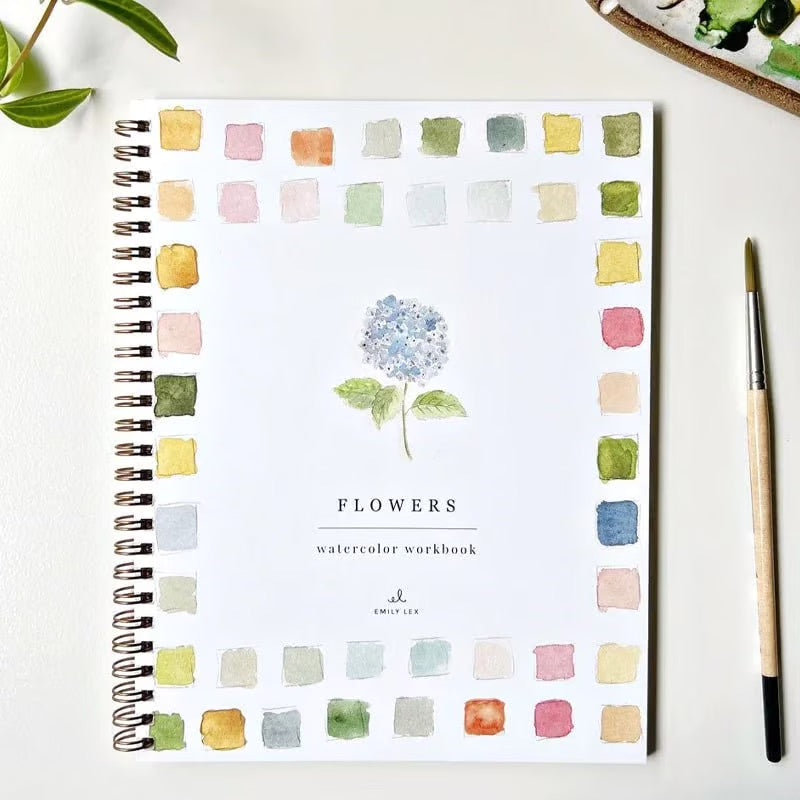 Akvarellique | Tänd din kreativitet med vår roliga arbetsbok för akvarell!