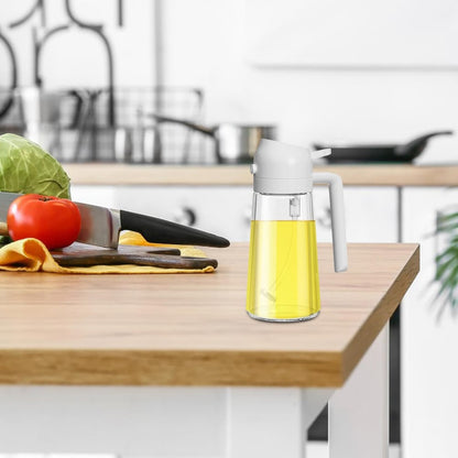 Pulse™ 2-i-1 Oljespruta och Oljedispenser med Dubbla Funktioner, Utan Spill