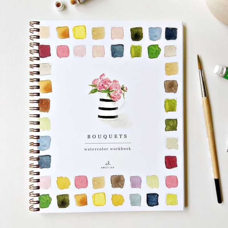 Akvarellique | Tänd din kreativitet med vår roliga arbetsbok för akvarell!