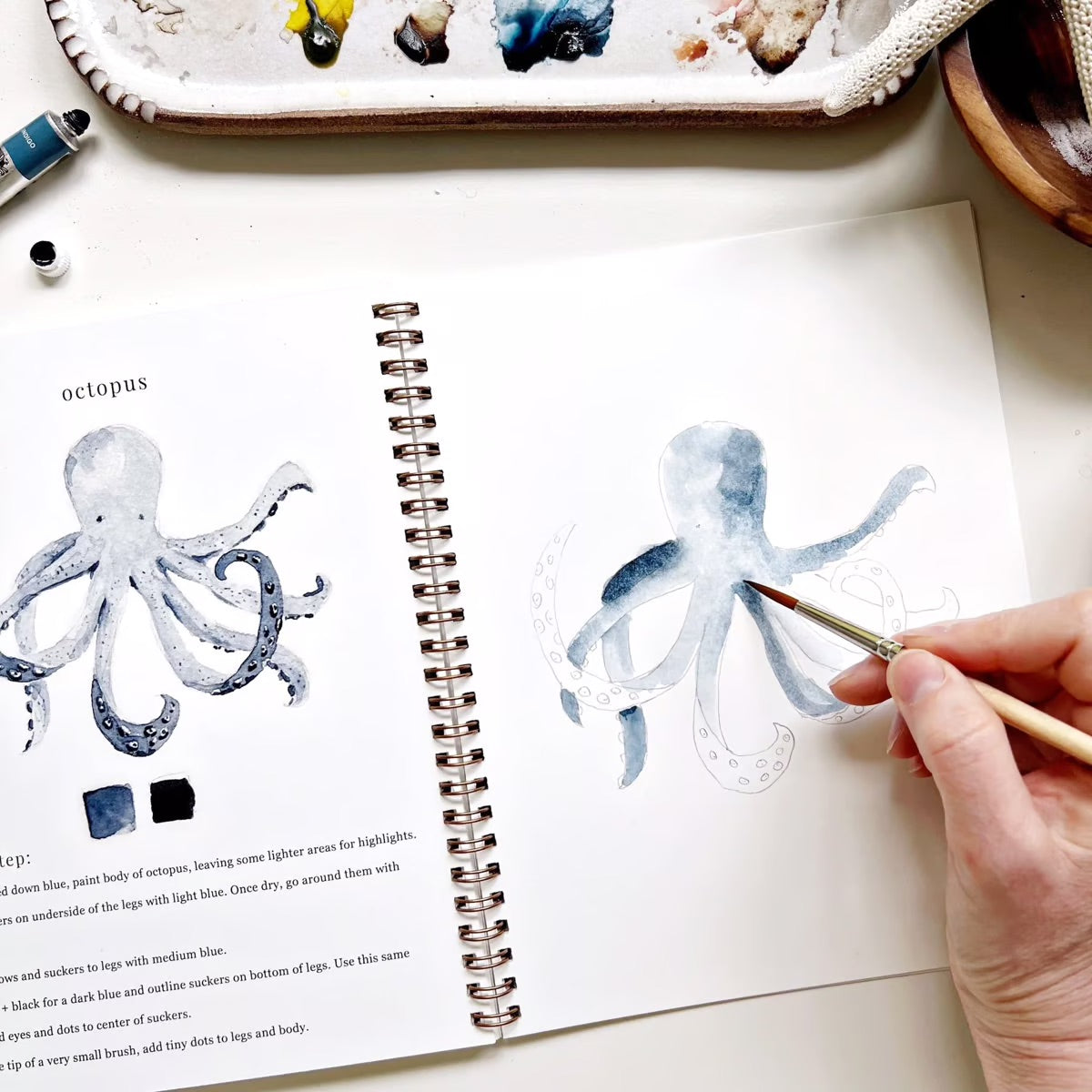 Akvarellique | Tänd din kreativitet med vår roliga arbetsbok för akvarell!