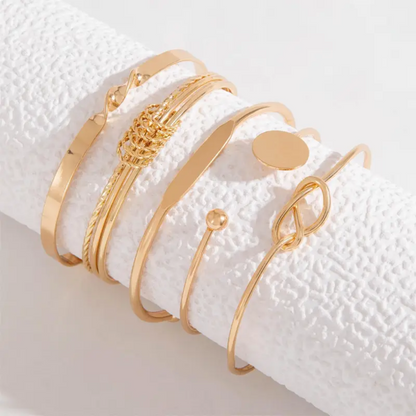 Freyja | Armbandset med Knutdetaljer