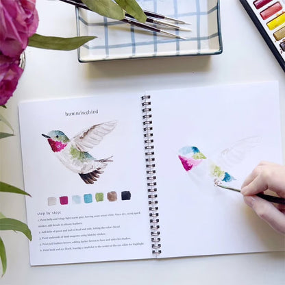 Akvarellique | Tänd din kreativitet med vår roliga arbetsbok för akvarell!