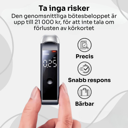 AlkoKoll | Högprecision Alkotest för bilförare 🚗
