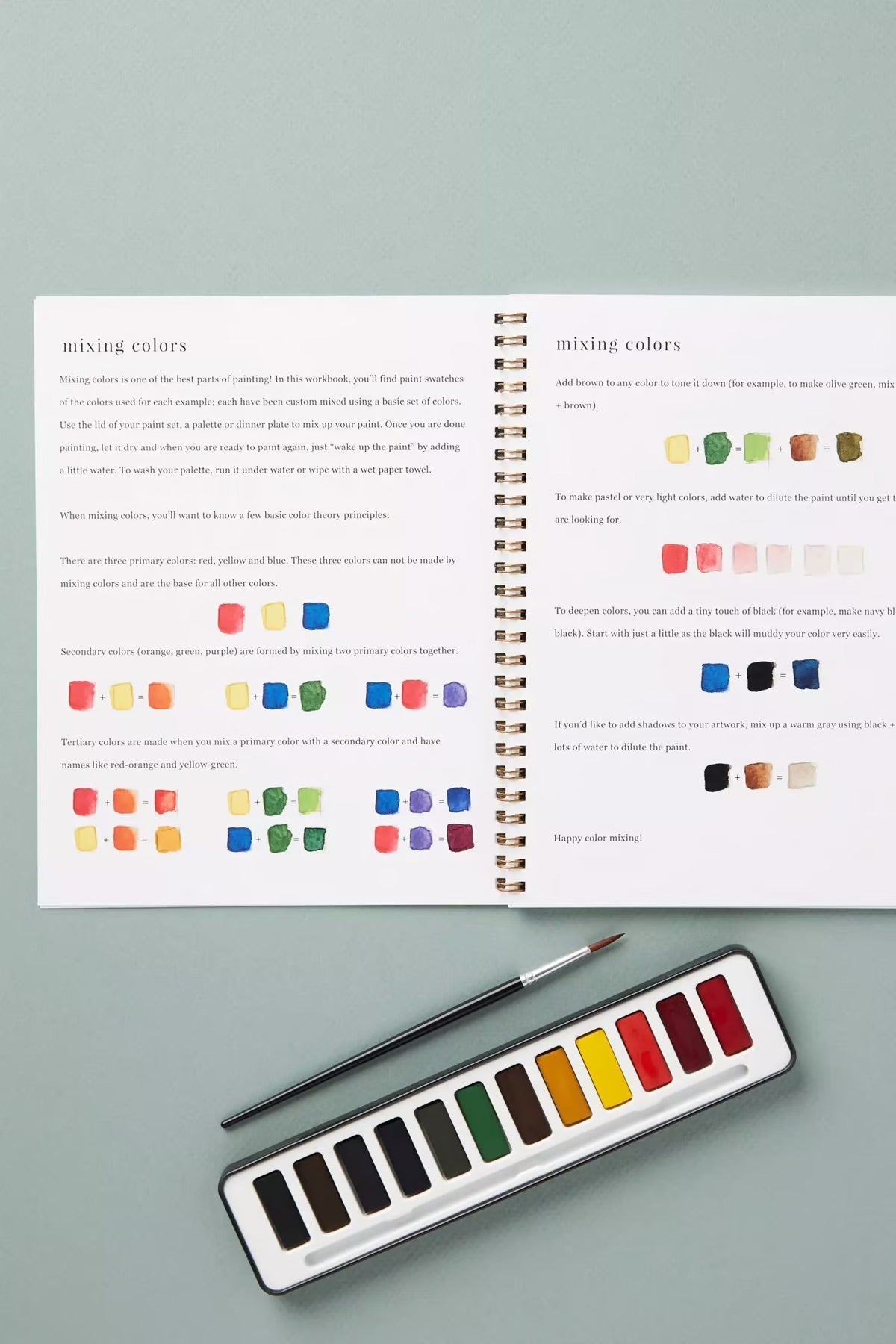 Akvarellique | Tänd din kreativitet med vår roliga arbetsbok för akvarell!