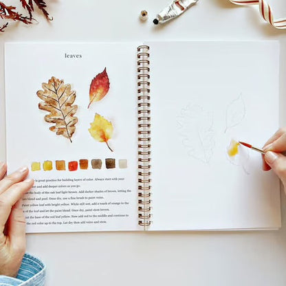 Akvarellique | Tänd din kreativitet med vår roliga arbetsbok för akvarell!