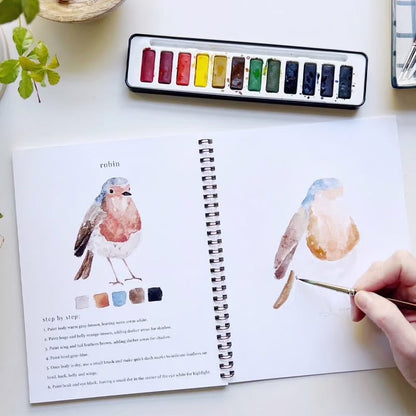 Akvarellique | Tänd din kreativitet med vår roliga arbetsbok för akvarell!