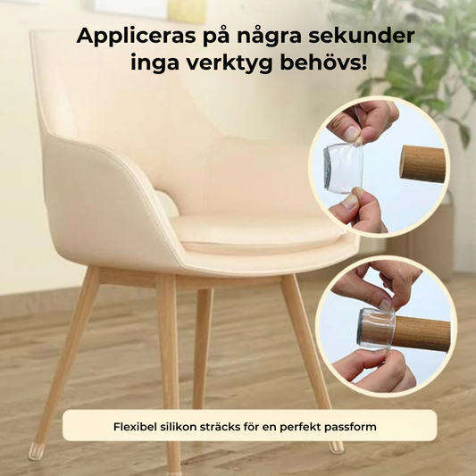 GlidFix | Skyddar golv & stoppar oljud