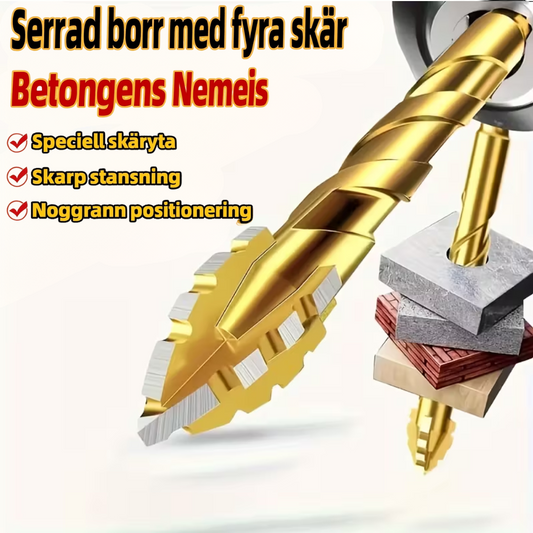 BitMaster™ 7-Delars Bitsats i Titan för Proffsiga Resultat