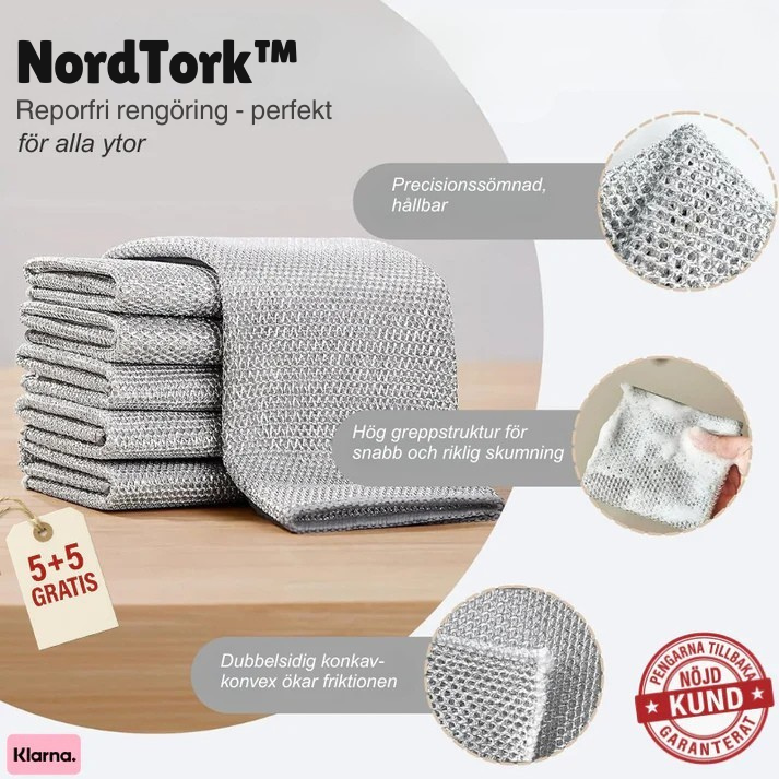NordTork™ | Skonsam mot miljön, stark mot smuts.
