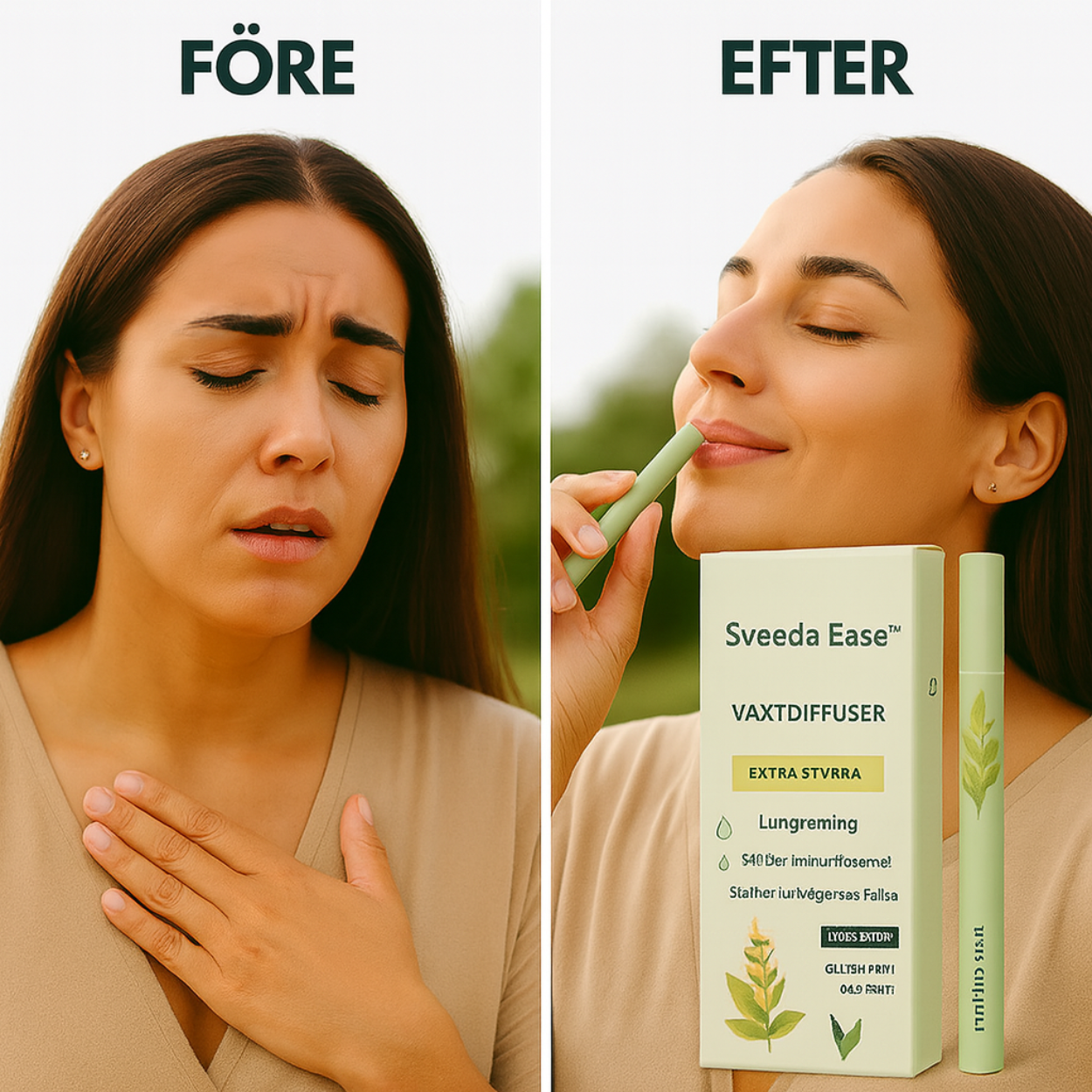 Sveeda Ease™ – Naturligt, Rent Och Giftfritt Stöd