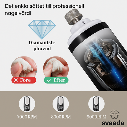 PrecisionCare Clipper™ - Klotrimmer med lampa